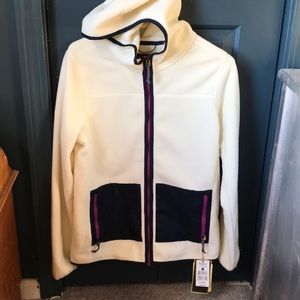 SALE Burton Anouk Fleece Jacket cream NWT